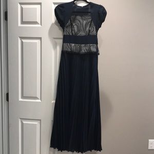 Navy blue dress